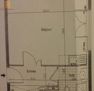Studio à Pontault-Combault