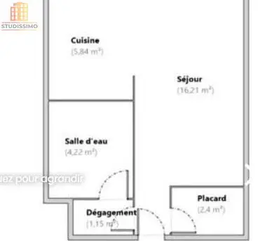 Studio à Marseille