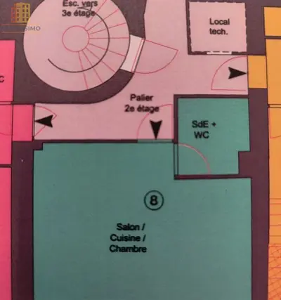 Studio à Nozay