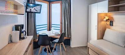 Studio à Les Belleville