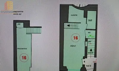 Studio à Douvaine