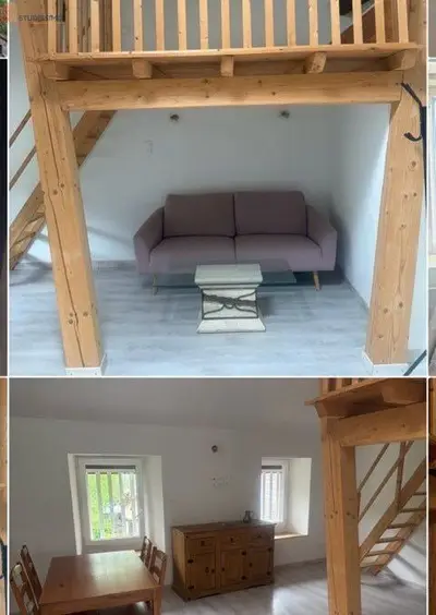 Studio à Perles-et-Castelet