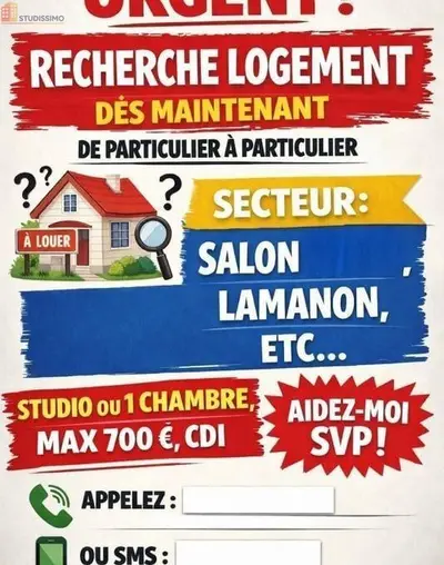 Studio à Lamanon
