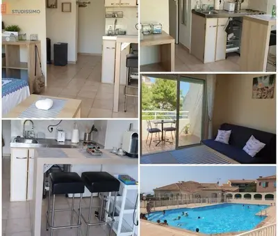 Studio à Sausset-les-Pins