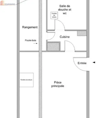 Studio à Ramonville-Saint-Agne
