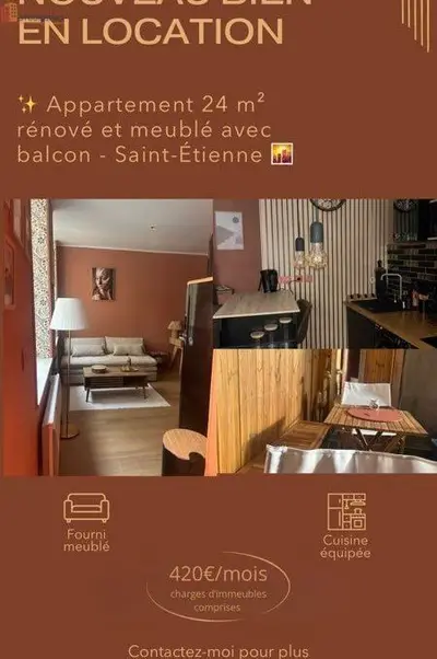 Studio à Saint-Étienne