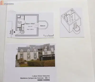 Studio à Vannes