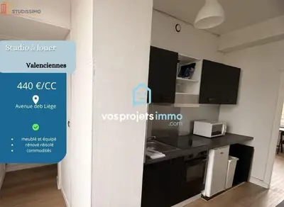 Studio à Valenciennes