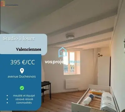 Studio à Valenciennes