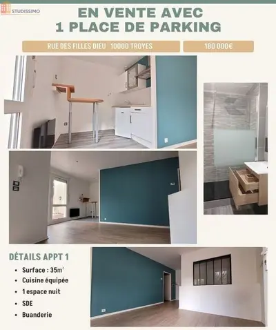 Studio à Troyes