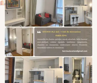 Studio à Paris