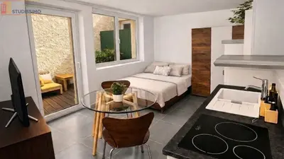 Studio à Courthézon