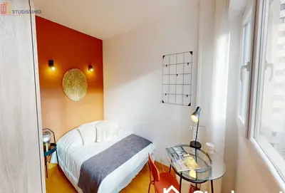 Studio à Levallois-Perret
