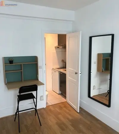 Studio à Levallois-Perret