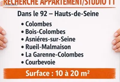 Studio à Colombes