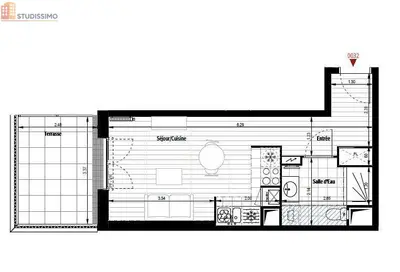 Studio à Chennevières-sur-Marne
