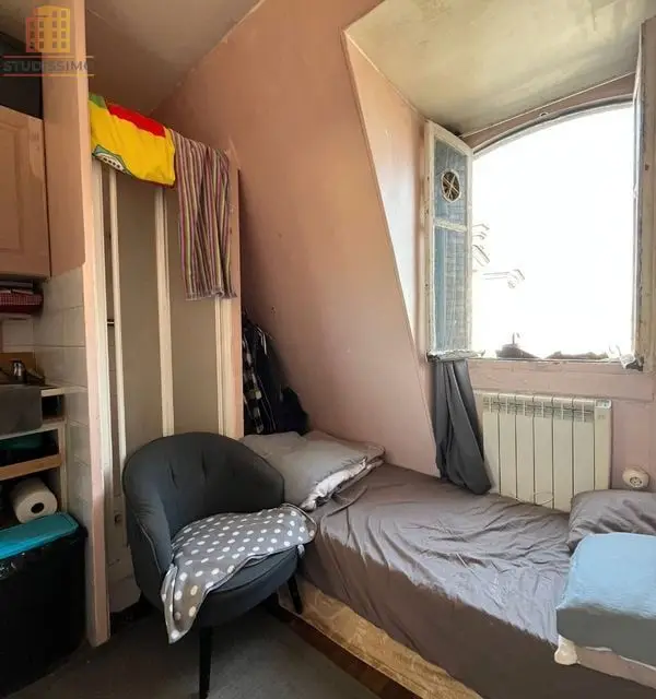Studio 7m² Paris 10e - Étage élevé, lumineux - Photo 3