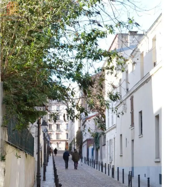 Studio 17m² Paris 19e - Vue jardin, dernier étage calme - Photo 1