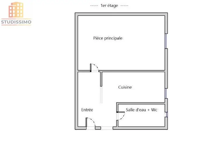 Studio 24m² Paris 11e - Photo 2