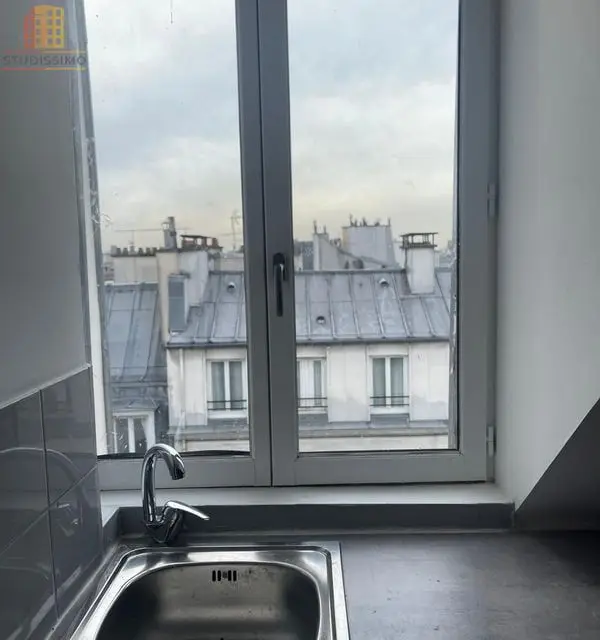 Studio 9m² Paris 3e Porte Saint-Martin - Dernier étage, rénové - Photo 1