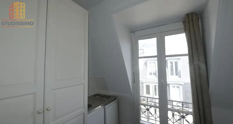 Studio 7m² Paris 19e - Étage élevé, vue dégagée - Photo 2