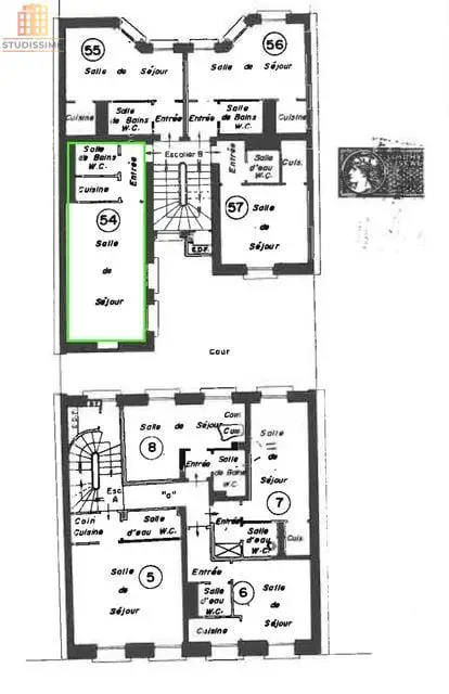 Studio 21m² Paris 19e Quai de la Loire - Photo 3