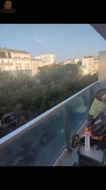 Studio 28m² Paris 20e - Balcon, cave - Photo 2