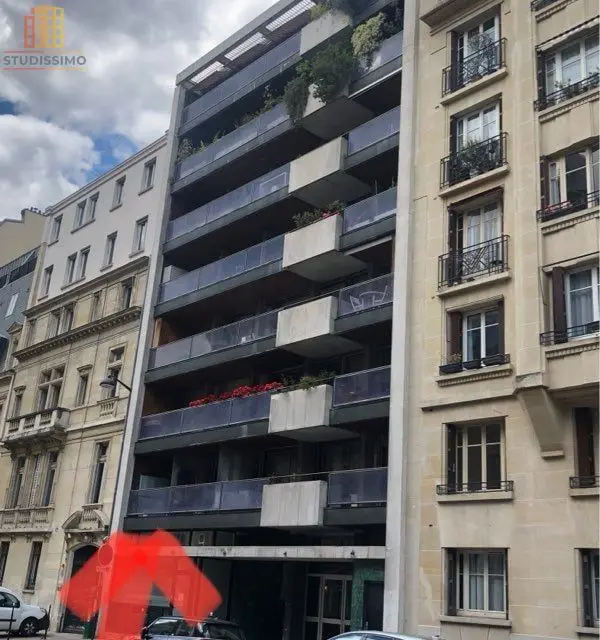 Studio 22m² Paris 17e - Balcon - Photo 16