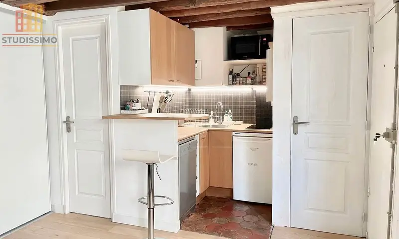 Studio 18m² Paris 2e Sentier - Étage élevé, lumineux - Photo 1