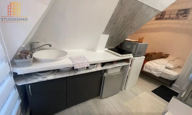 Studio 10m² Paris 15e - Dernier étage, lumineux - Photo 1