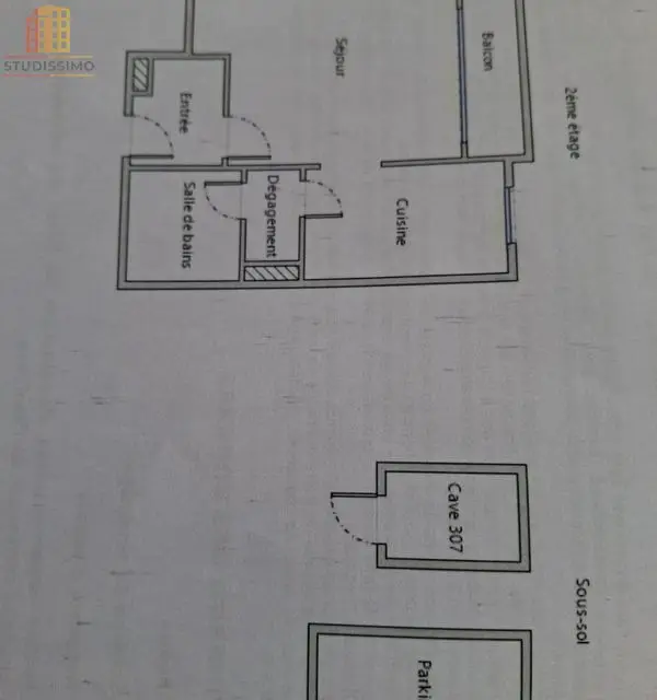 Studio 31m² Courbevoie - Plein sud, balcon calme - Photo 6