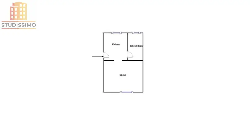 Studio 20m² Vanves - Jardin privatif - Photo 5