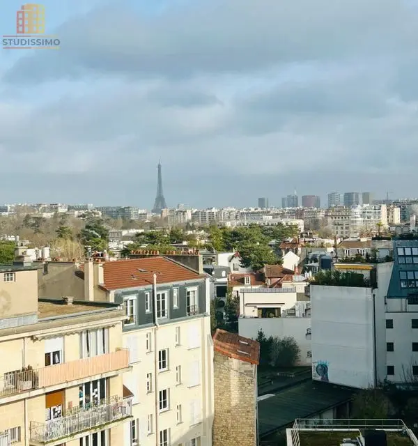 Studio 9m² Boulogne-Billancourt nord - Rénové, vue Tour Eiffel - Photo 2