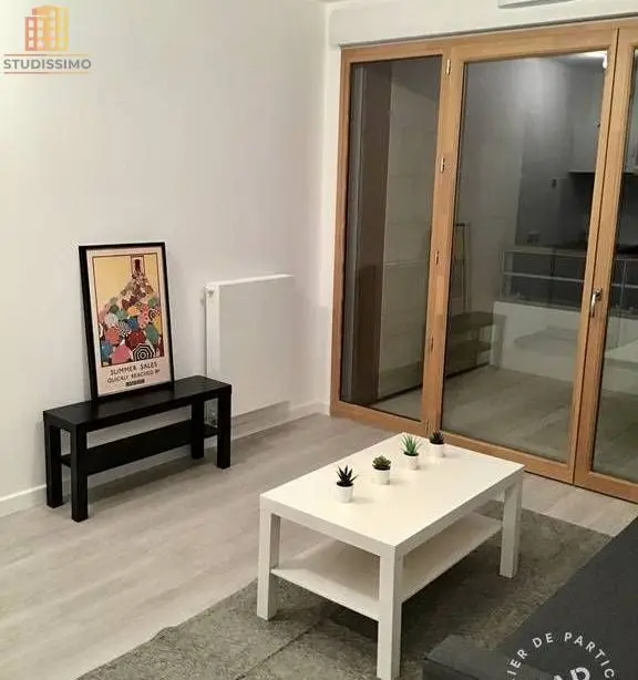 Studio 22m² Meudon - Balcon, lumineux - Photo 2