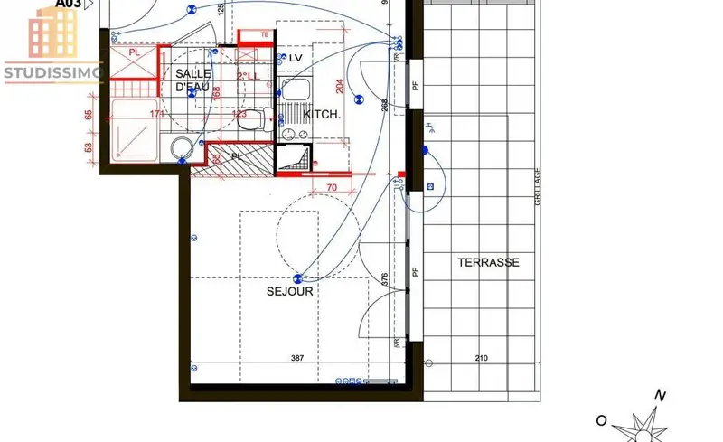 Studio 32m² Rosny-sous-Bois - Terrasse, DPE B - Photo 1