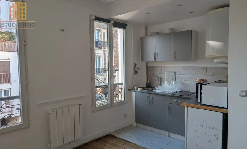 Studio 22m² Saint-Ouen-sur-Seine - Lumineux - Photo 1