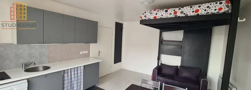 Studio 28m² Pontault-Combault - Parking, résidence sécurisée - Photo 2