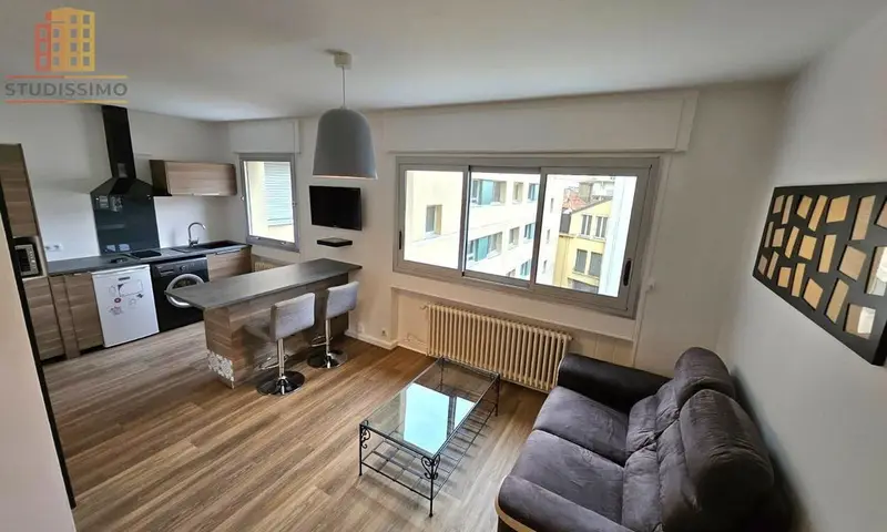 T1 31m² Lyon 3e Saxe-Gambetta - Étage élevé, lumineux - Photo 1