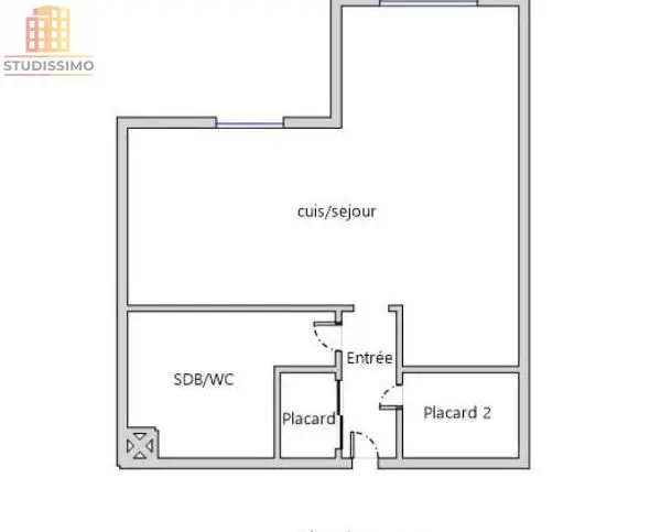 Studio 30m² Lyon 3e - Emplacement rare - Photo 4