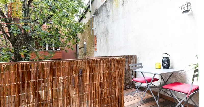 Studio 24m² Toulouse Bas-Guilheméry - Terrasse, rare - Photo 1
