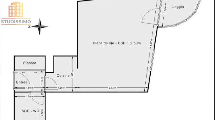 Studio 28m² Toulouse Patte d'Oie - Véranda - Photo 2