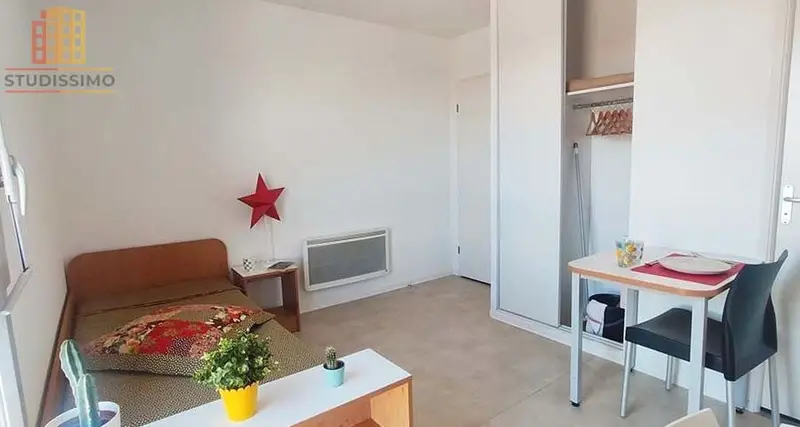 Studio 20m² Toulouse 31300 - Résidence étudiante - Photo 2