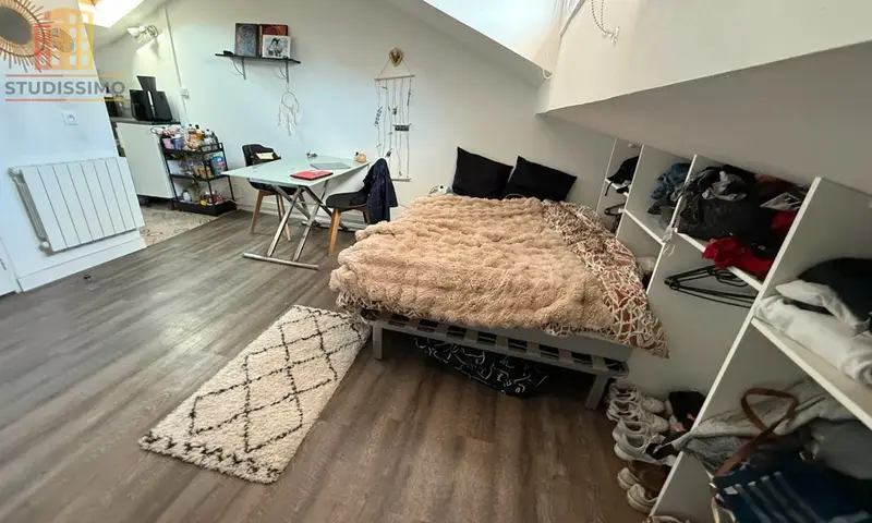 Studio 27m² Toulouse centre Chalets - Meublé, 2e étage - Photo 3