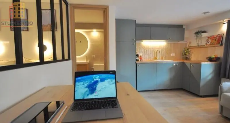 Studio 55m² Menton centre - Local attenant, rue piétonne - Photo 2