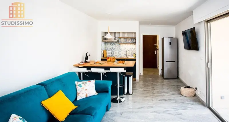 Studio 28m² Antibes Ponteil - Rénové, balcon vue mer - Photo 6