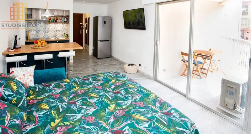 Studio 28m² Antibes Ponteil - Rénové, balcon vue mer - Photo 5