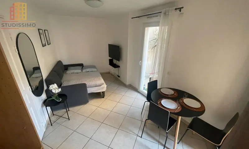 Studio meublé 35m² Beausoleil - Jardin privé - Photo 1