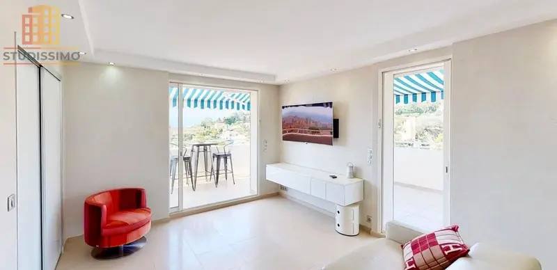 Studio 31m² Cannes 06400 - Vue mer, dernier étage - Photo 2