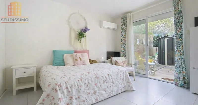 Studio 22m² Cannes Les Broussailles - Jardin, entrée indépendante - Photo 1