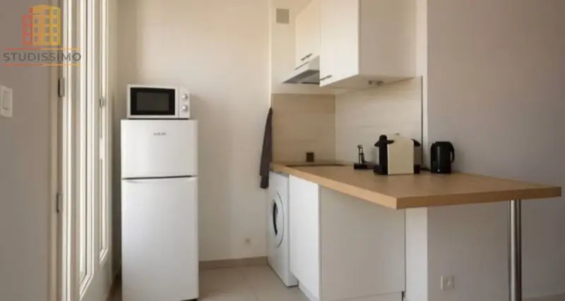 Studio 27m² Nice centre - Lumineux, terrasse - Photo 1